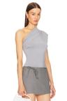 jersey asymmetrical top