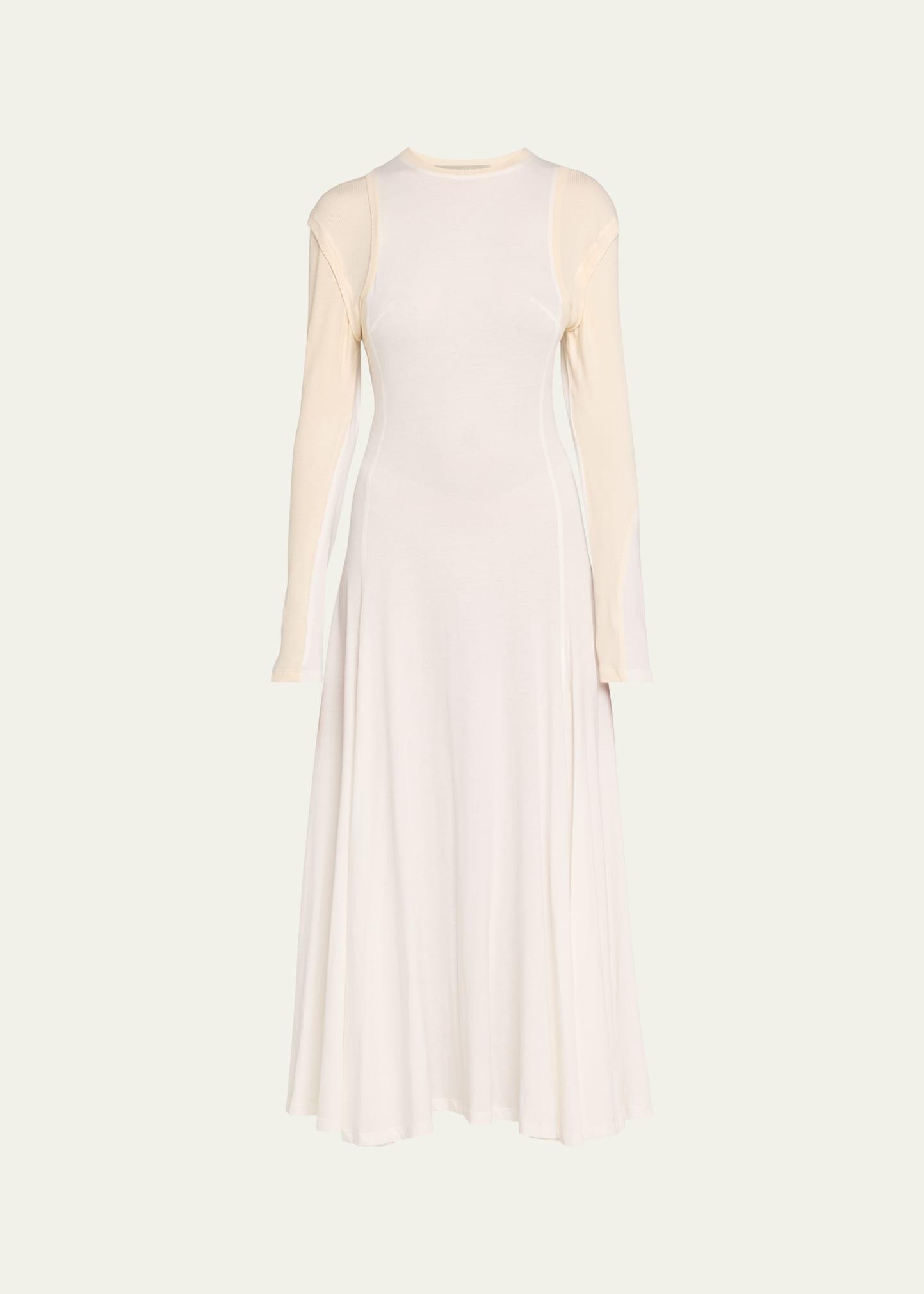 jersey sport maxi dress