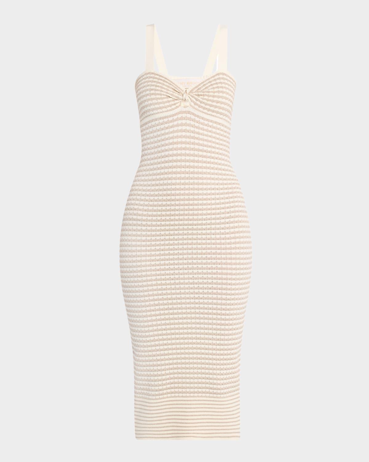 jessa knit midi dress