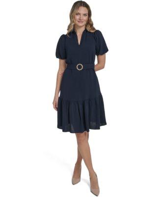 jessica howard womens v neck short dress