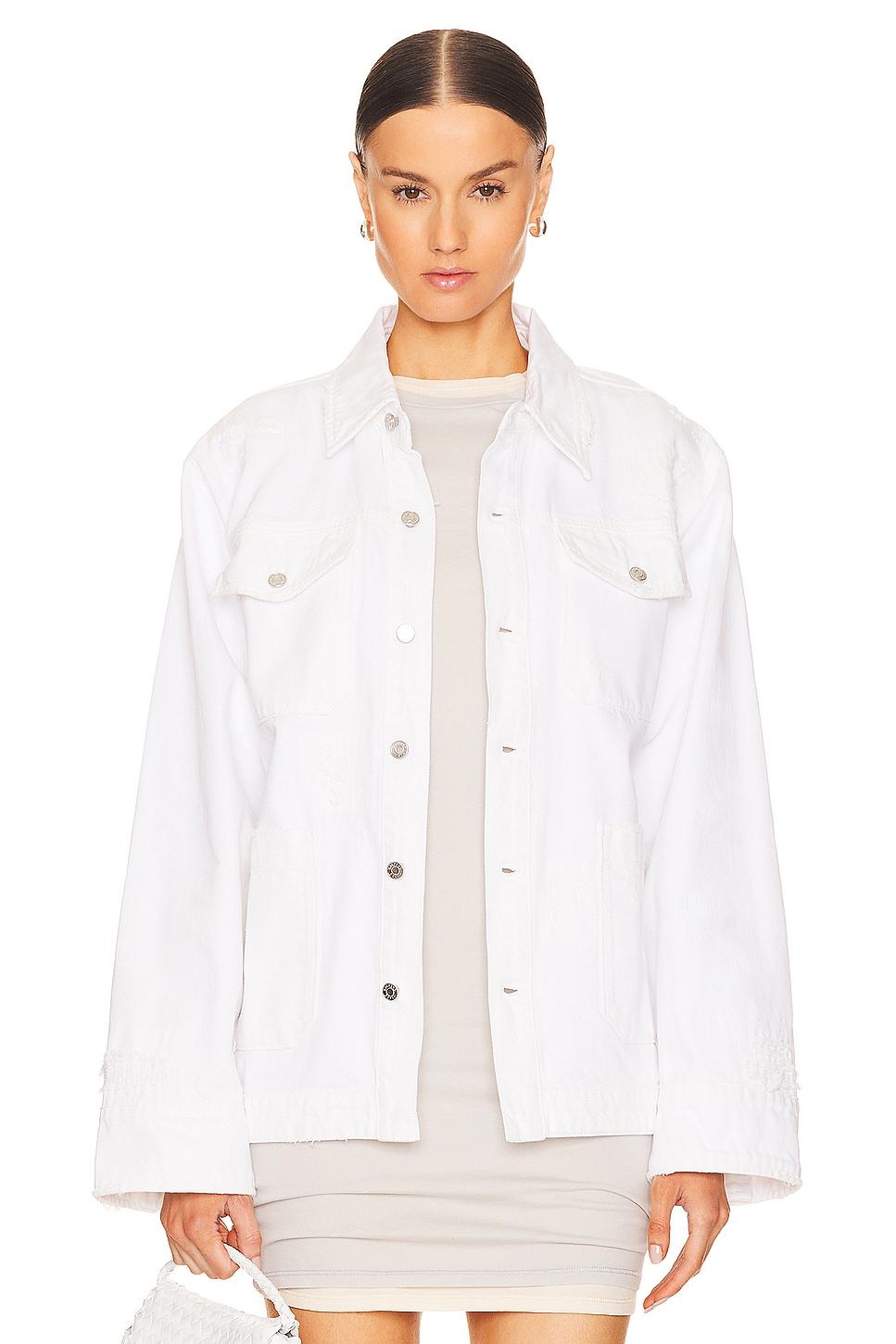 jessie body drill shirt jacket