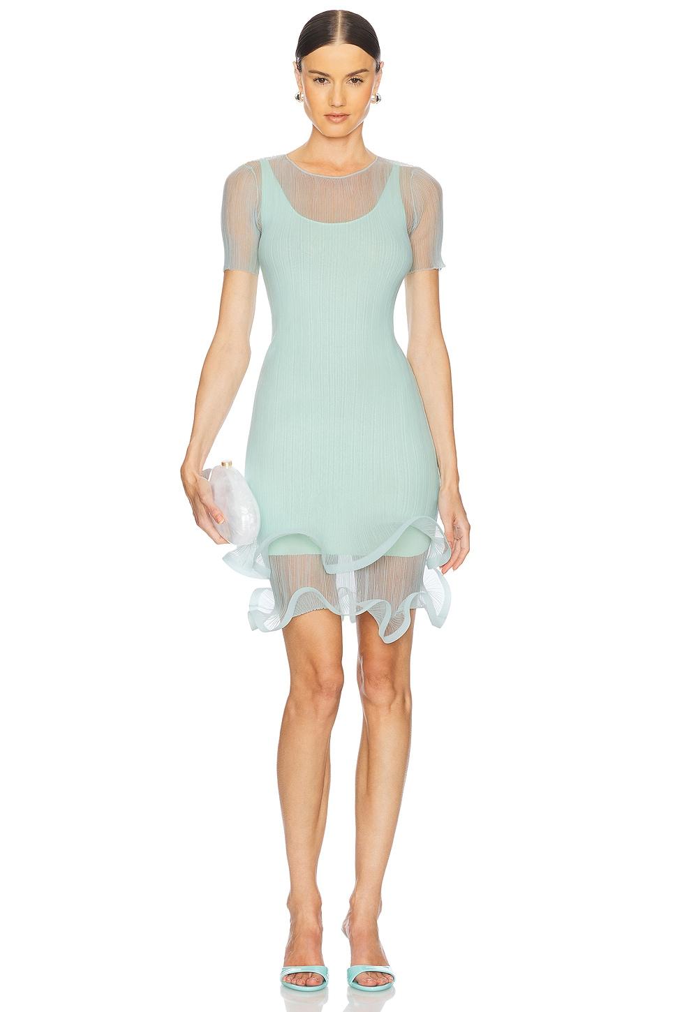 jett short sleeve mini dress