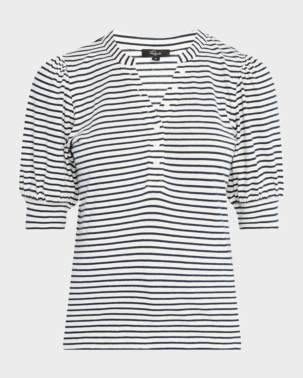 jewel striped top