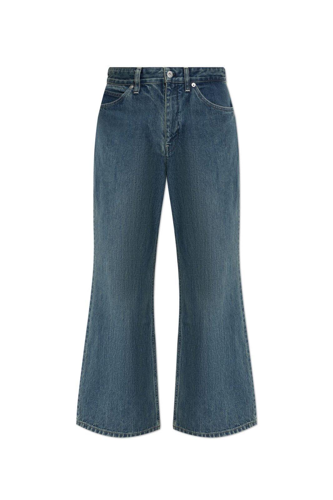 jil sander+ flared cropped jeans
