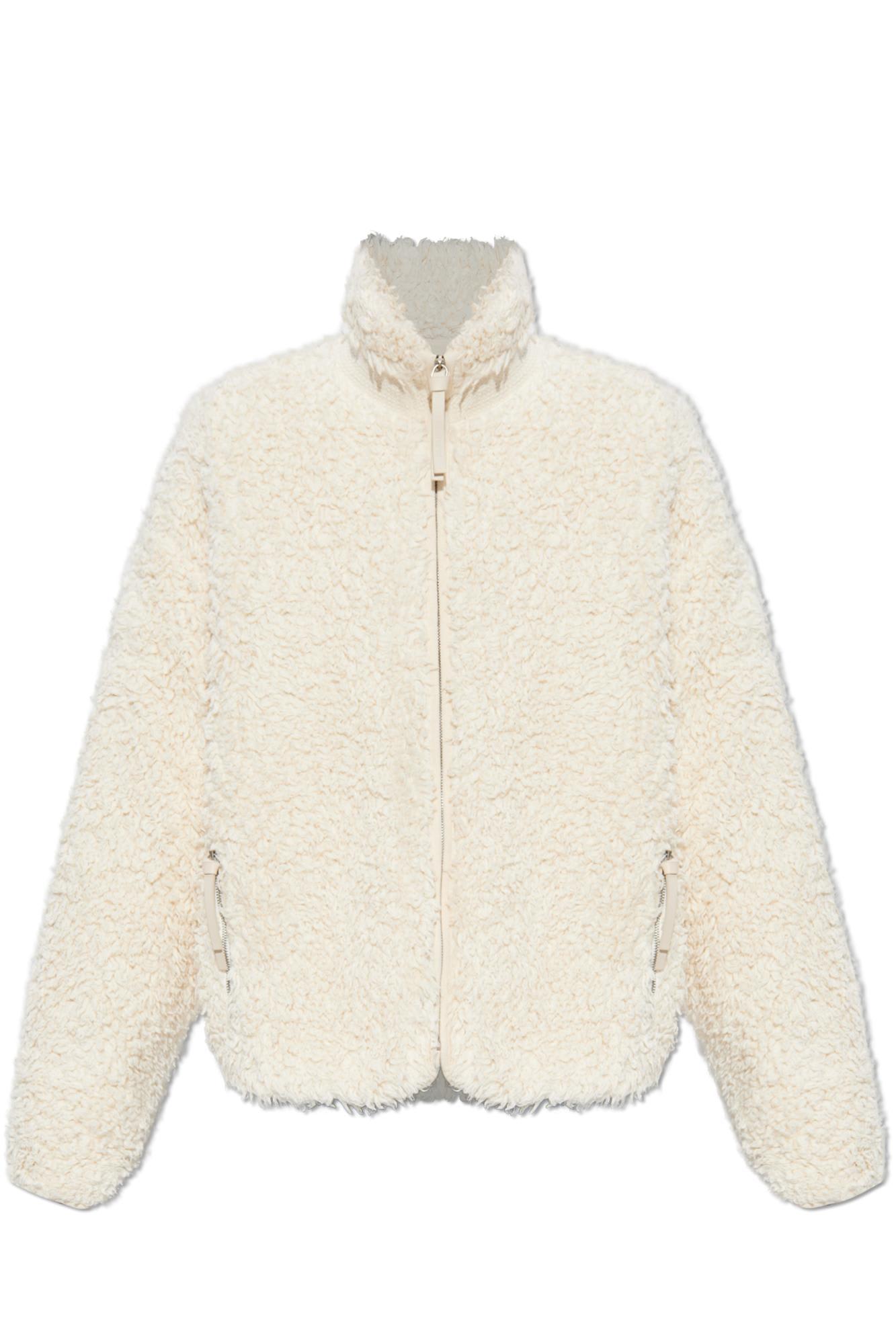 jil sander+ jacket with decorative finishing