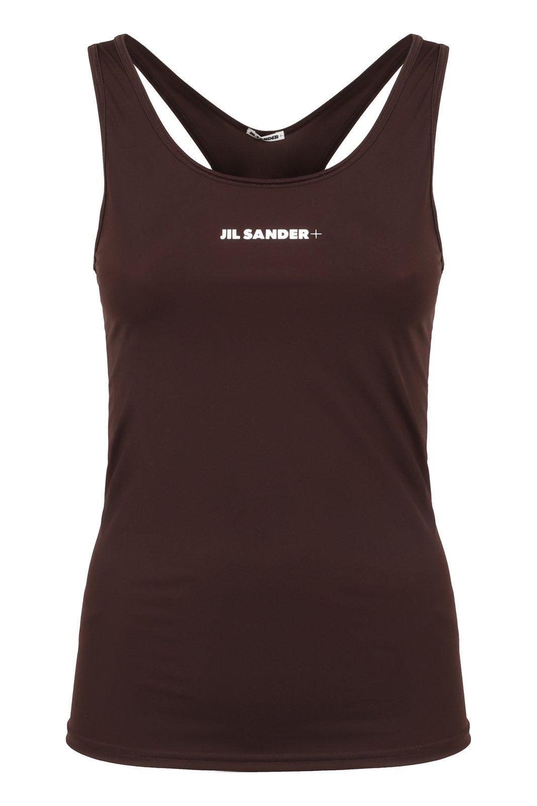 jil sander+ logo printed technicalb tank top