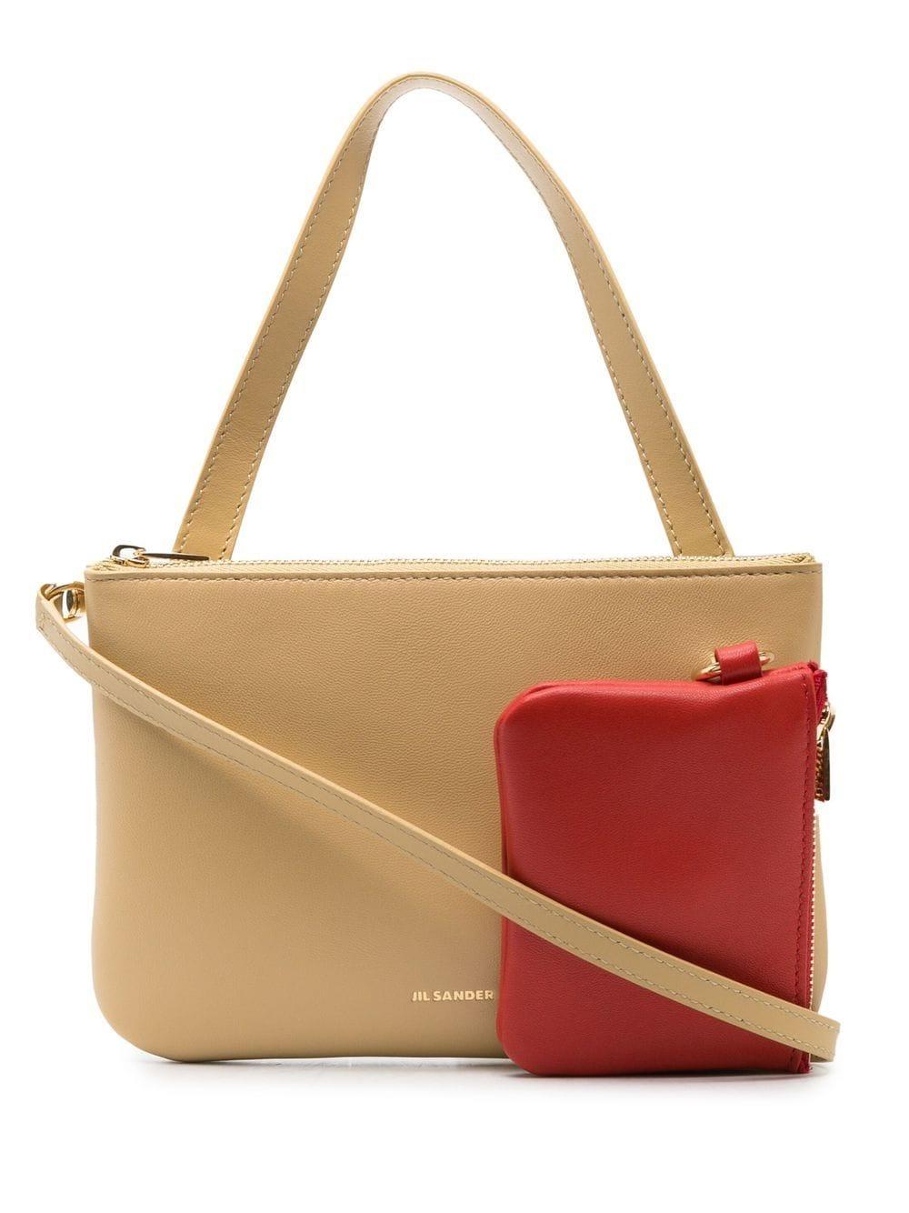 jil sander bags beige outer: calf leather - women