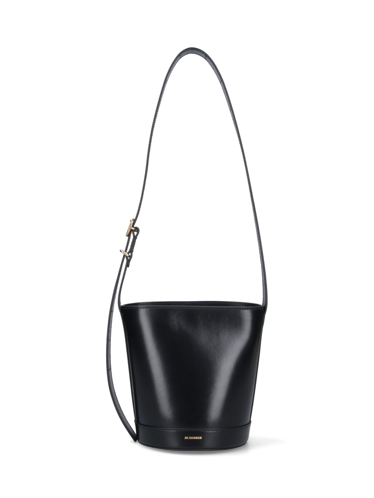 jil sander bags black bovine leather - women