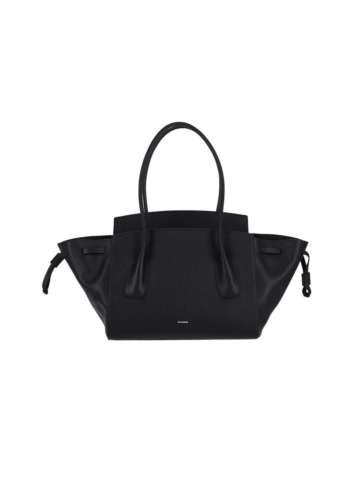 jil sander bags black cow leather - women