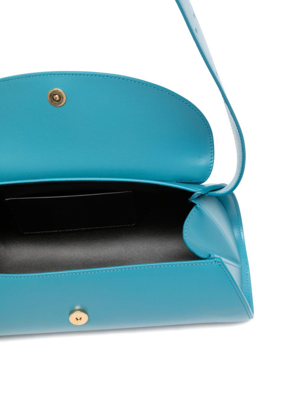 jil sander bags clear blue calf leather - women