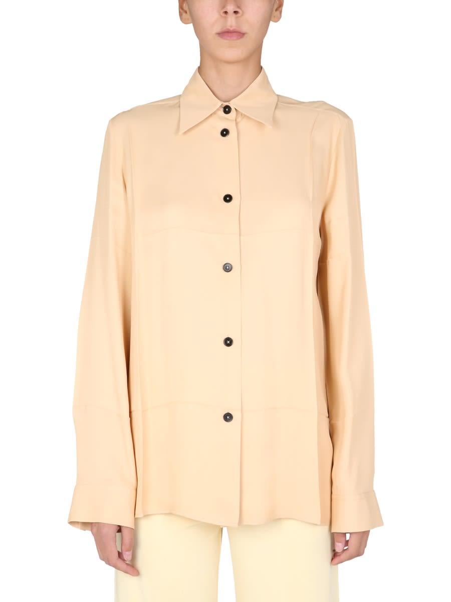 jil sander boxy fit shirt