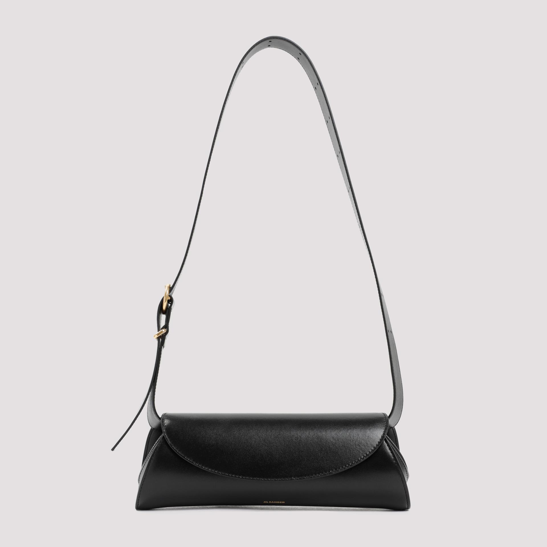 jil sander cannolo bag black calf leather - women