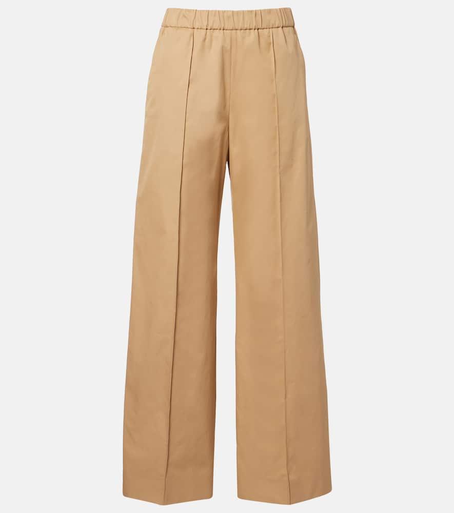 jil sander cotton drill wide