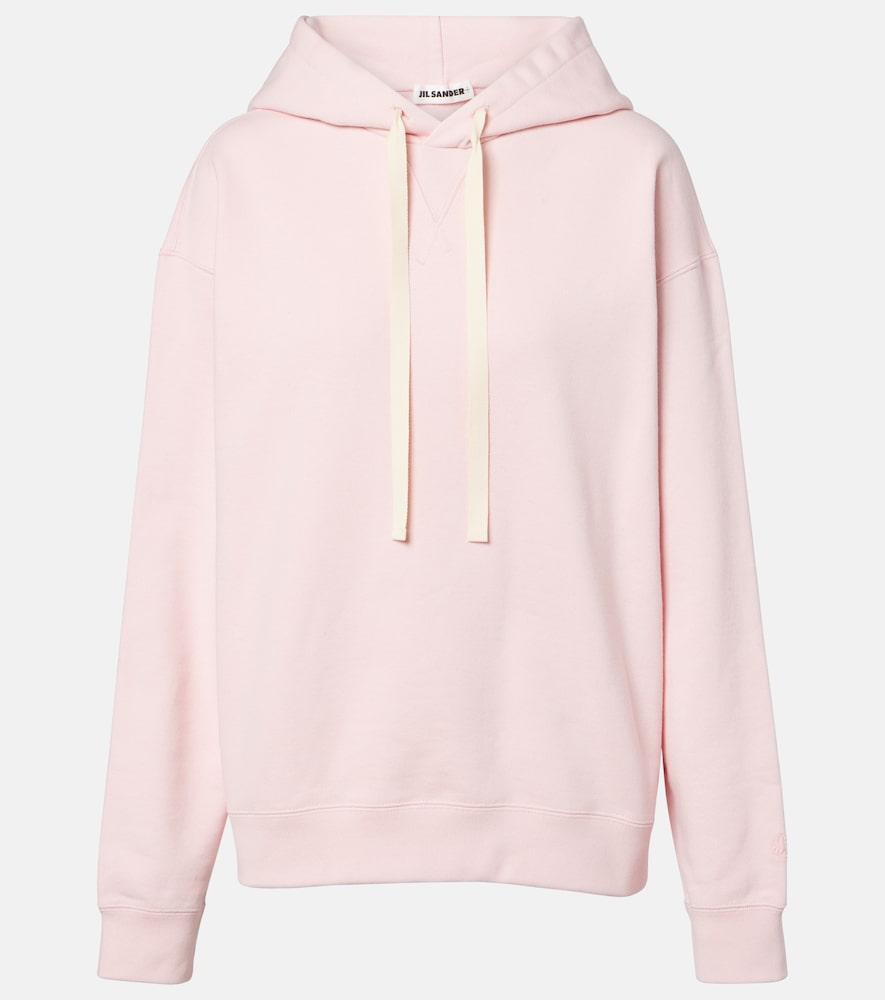 jil sander cotton jersey hoodie