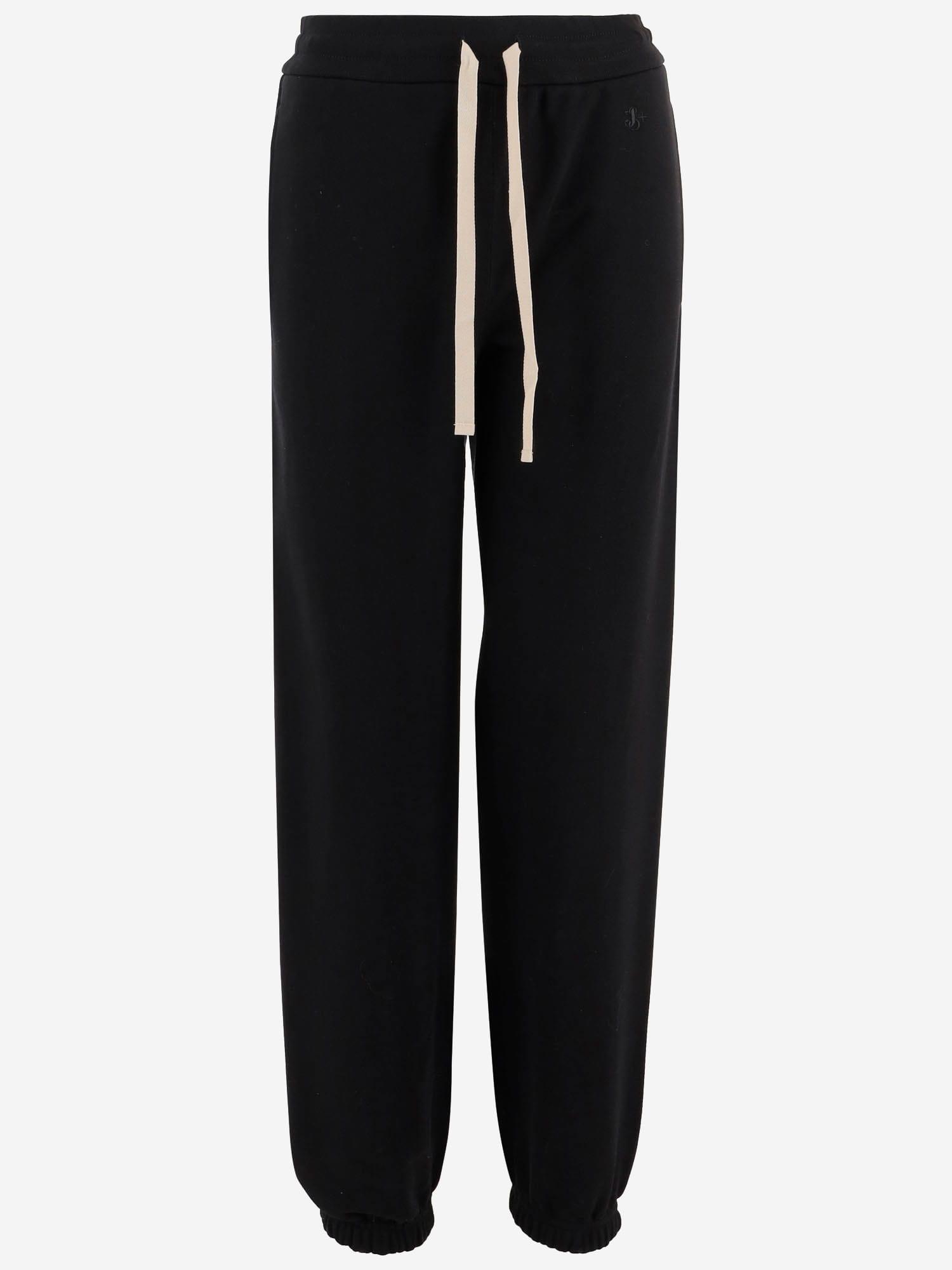 jil sander cotton pants