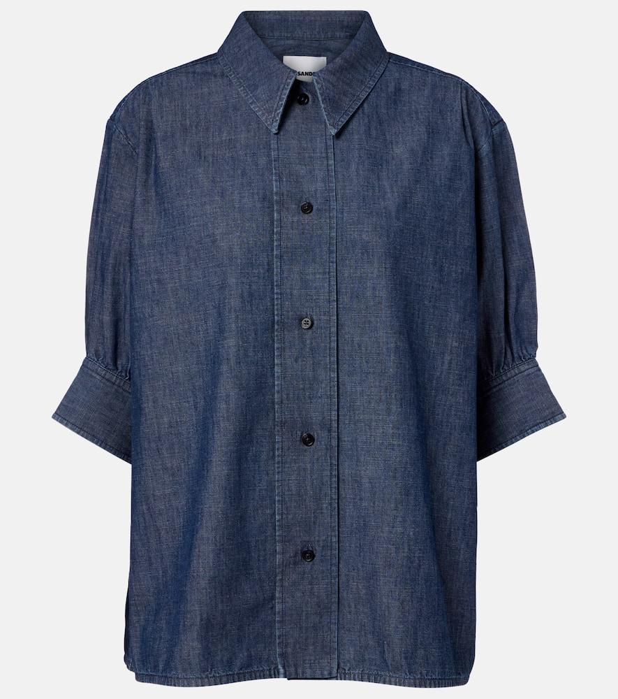 jil sander cotton poplin shirt