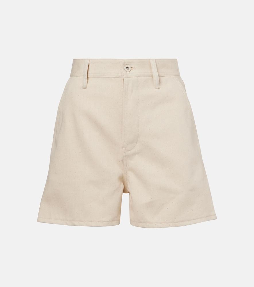 jil sander denim shorts