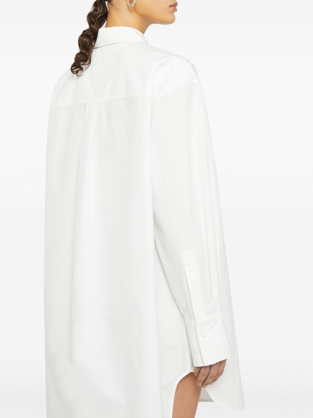 jil sander dresses white cotton - women