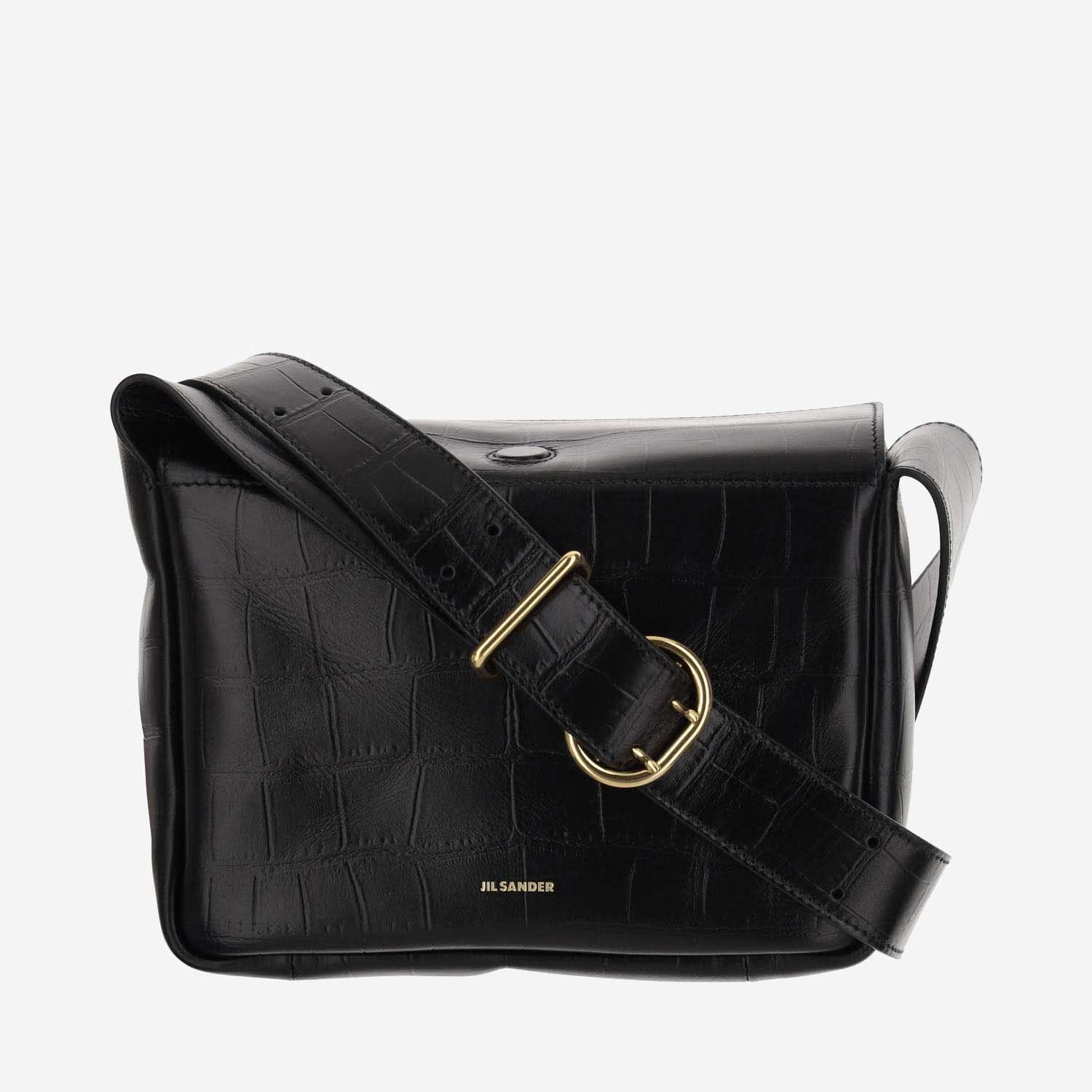 jil sander flap mini shoulder bag