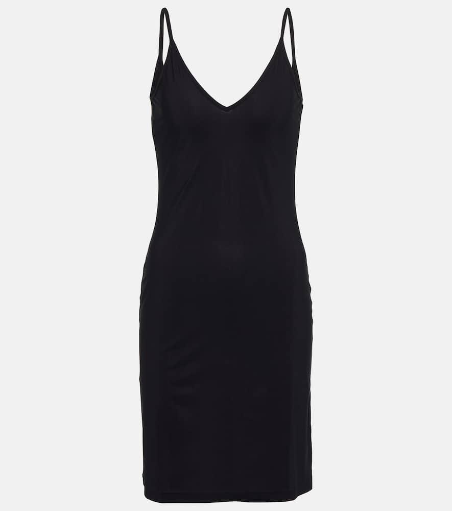 jil sander jersey minidress