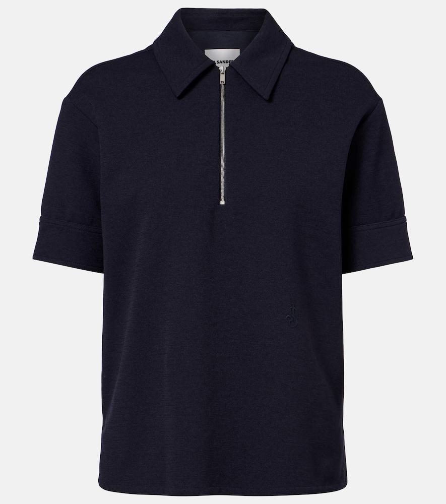jil sander jersey polo shirt