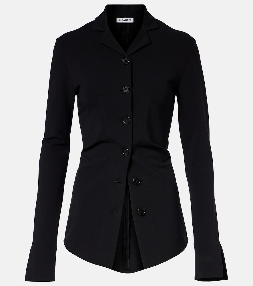 jil sander jersey top