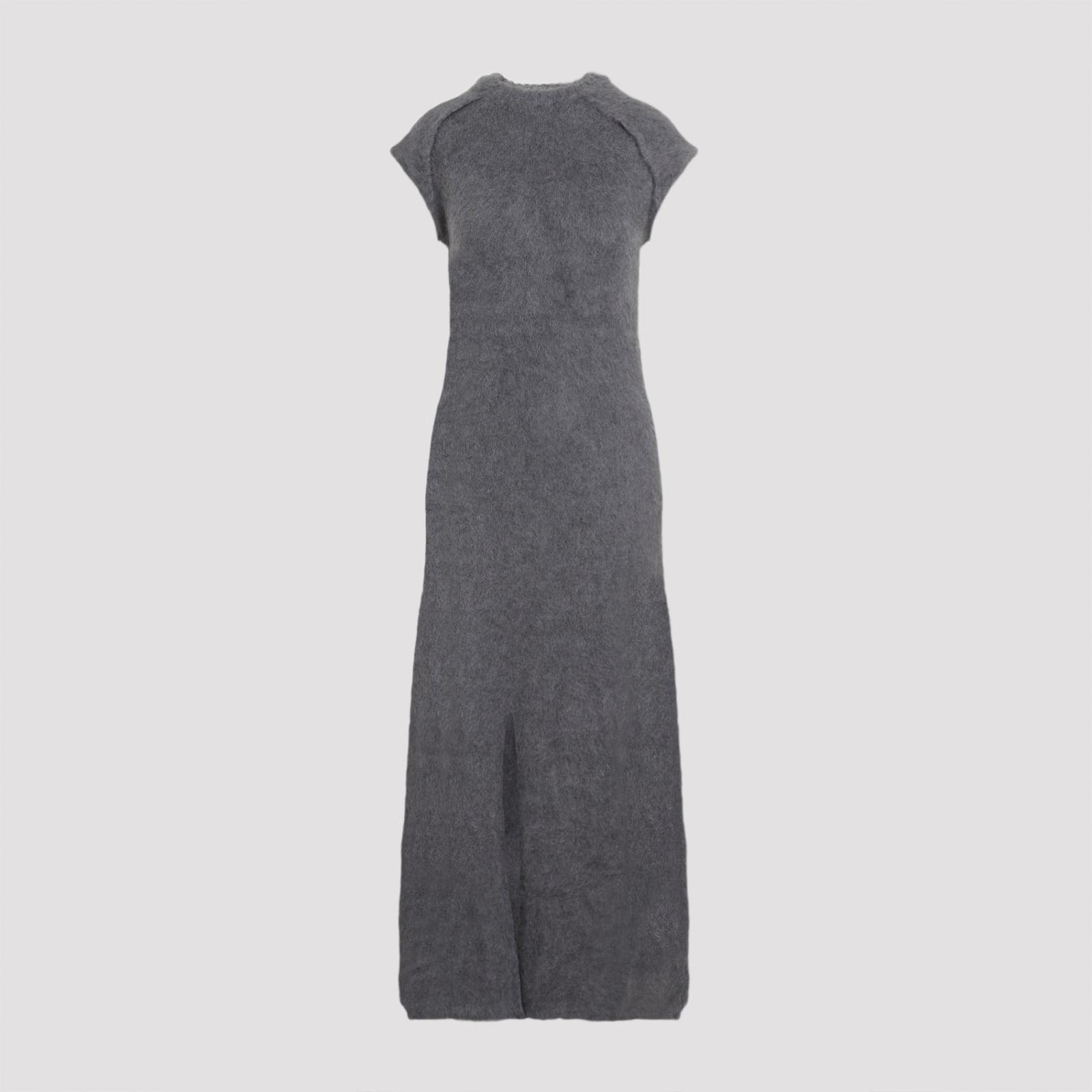 jil sander knit long dress