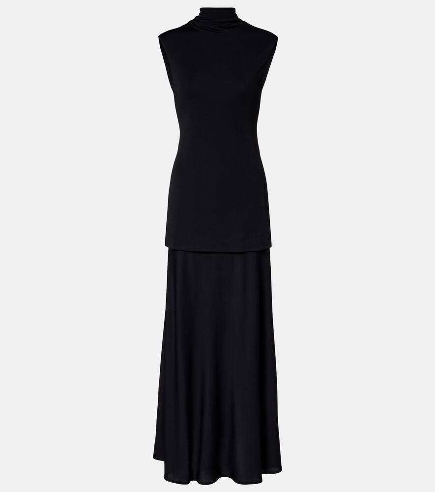 jil sander knitted maxi dress