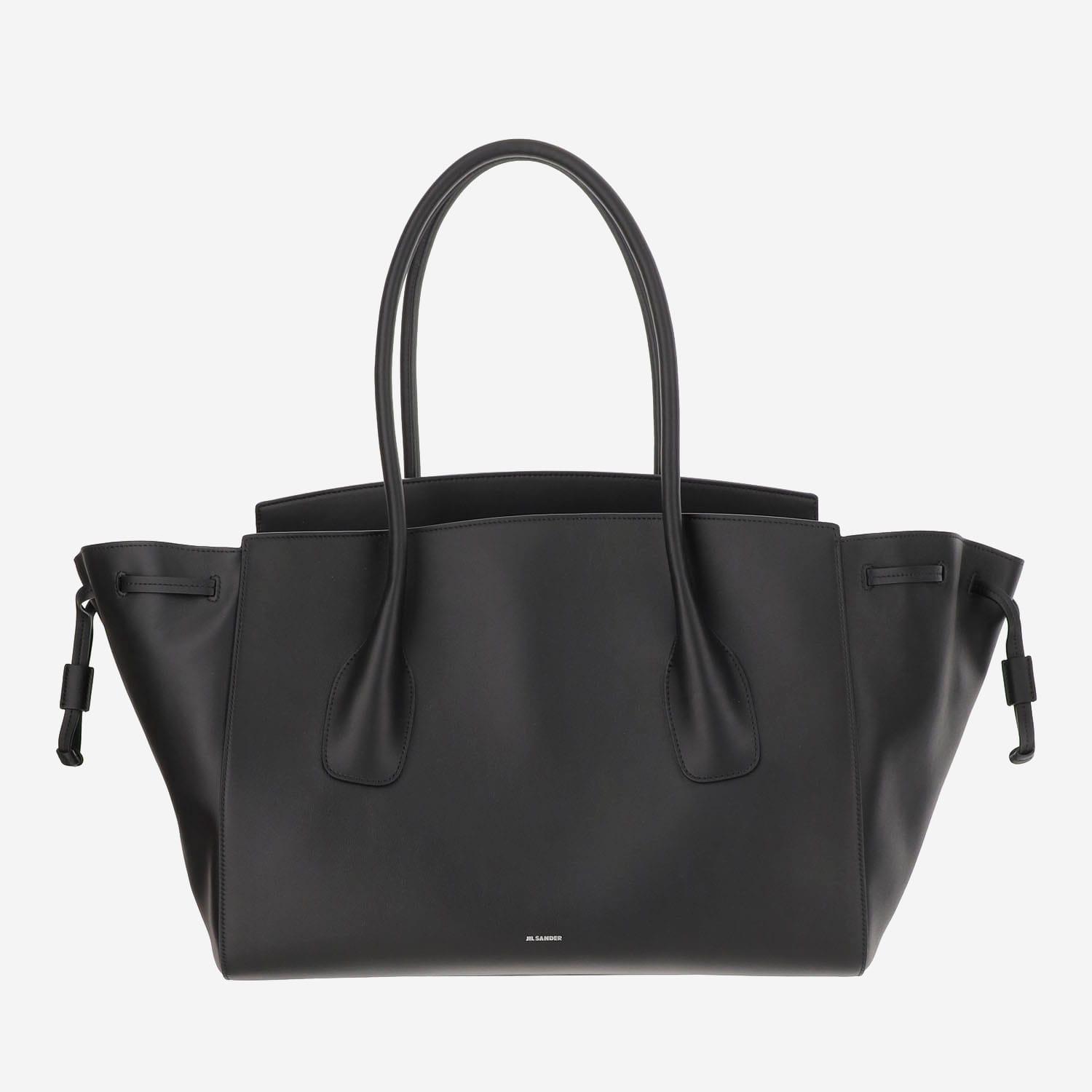 jil sander leather bag