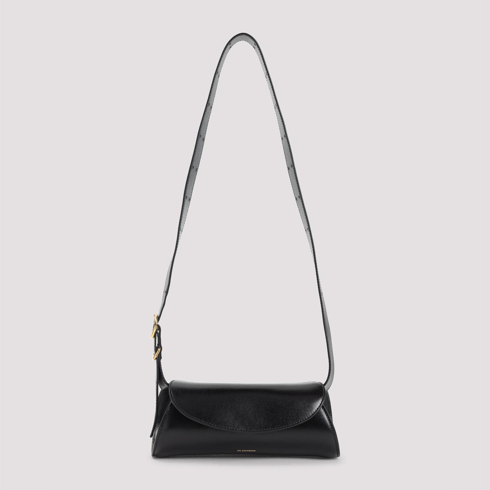 jil sander leather cannolo mini bag