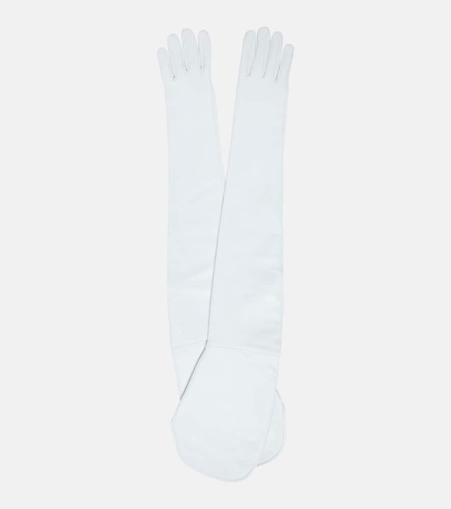 jil sander leather gloves