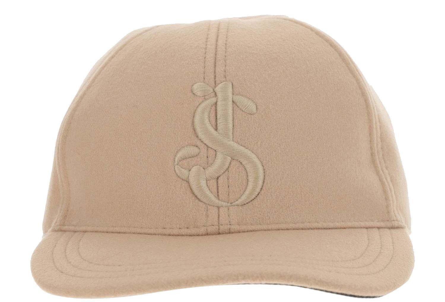 jil sander logo embroidered curved-peak baseball cap