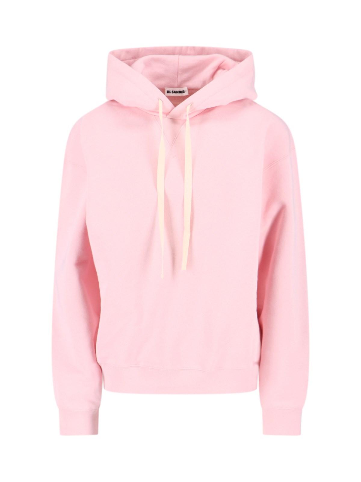 jil sander logo hoodie