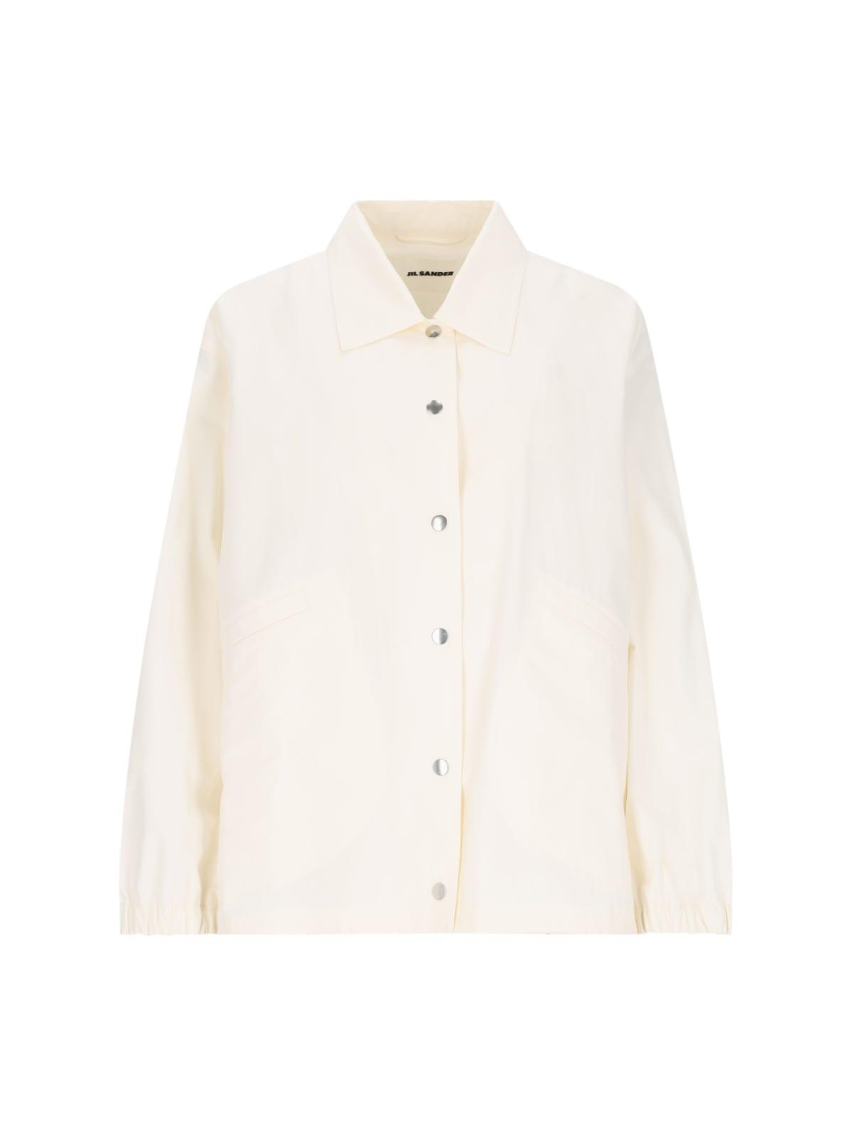 jil sander logo jacket