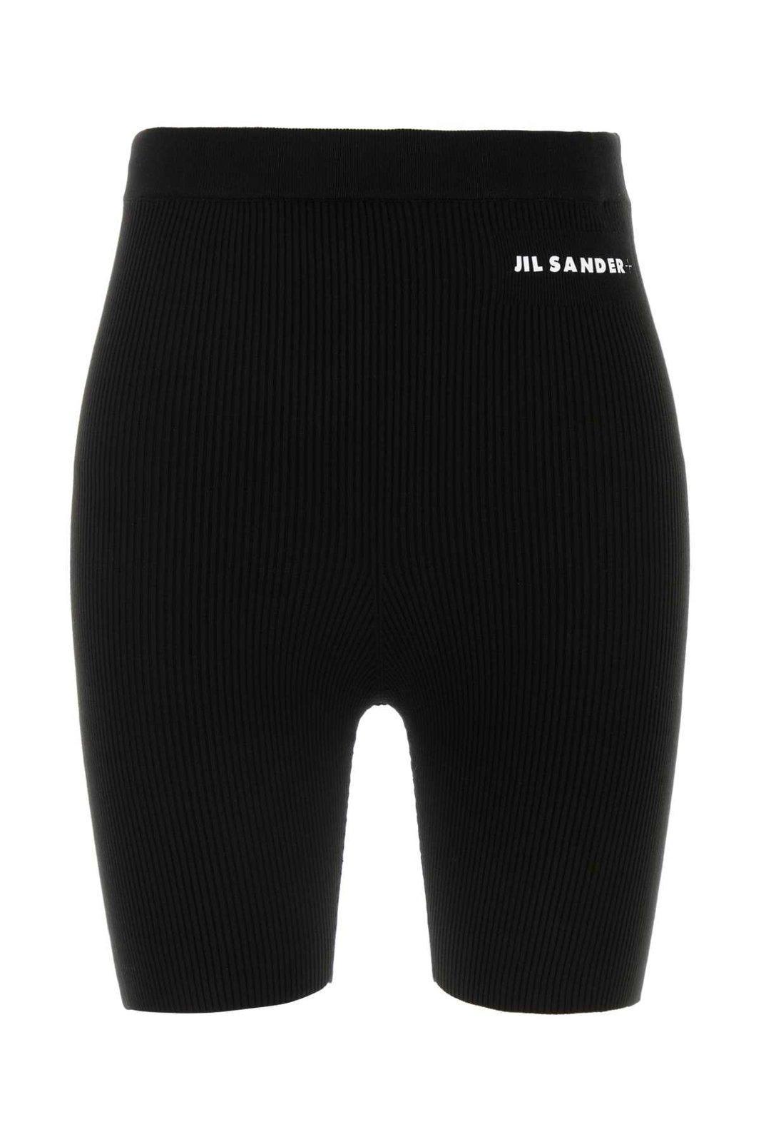 jil sander logo-print compression shorts