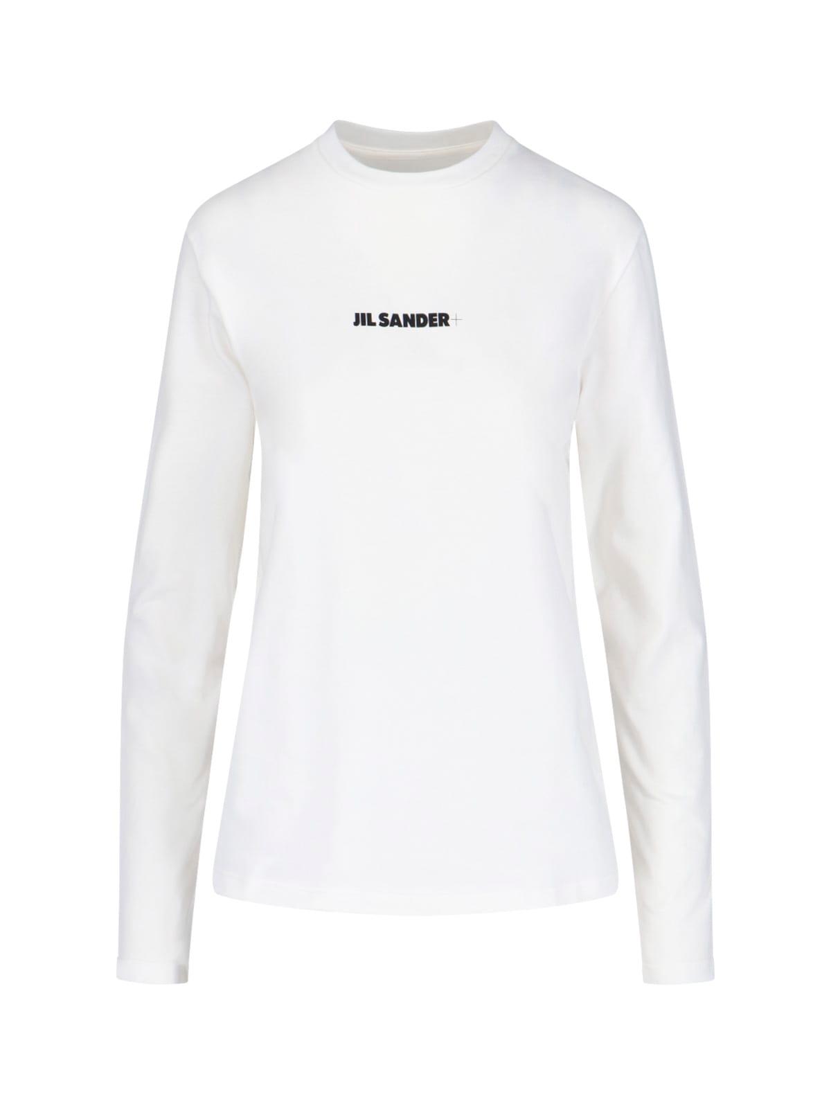jil sander logo sweater