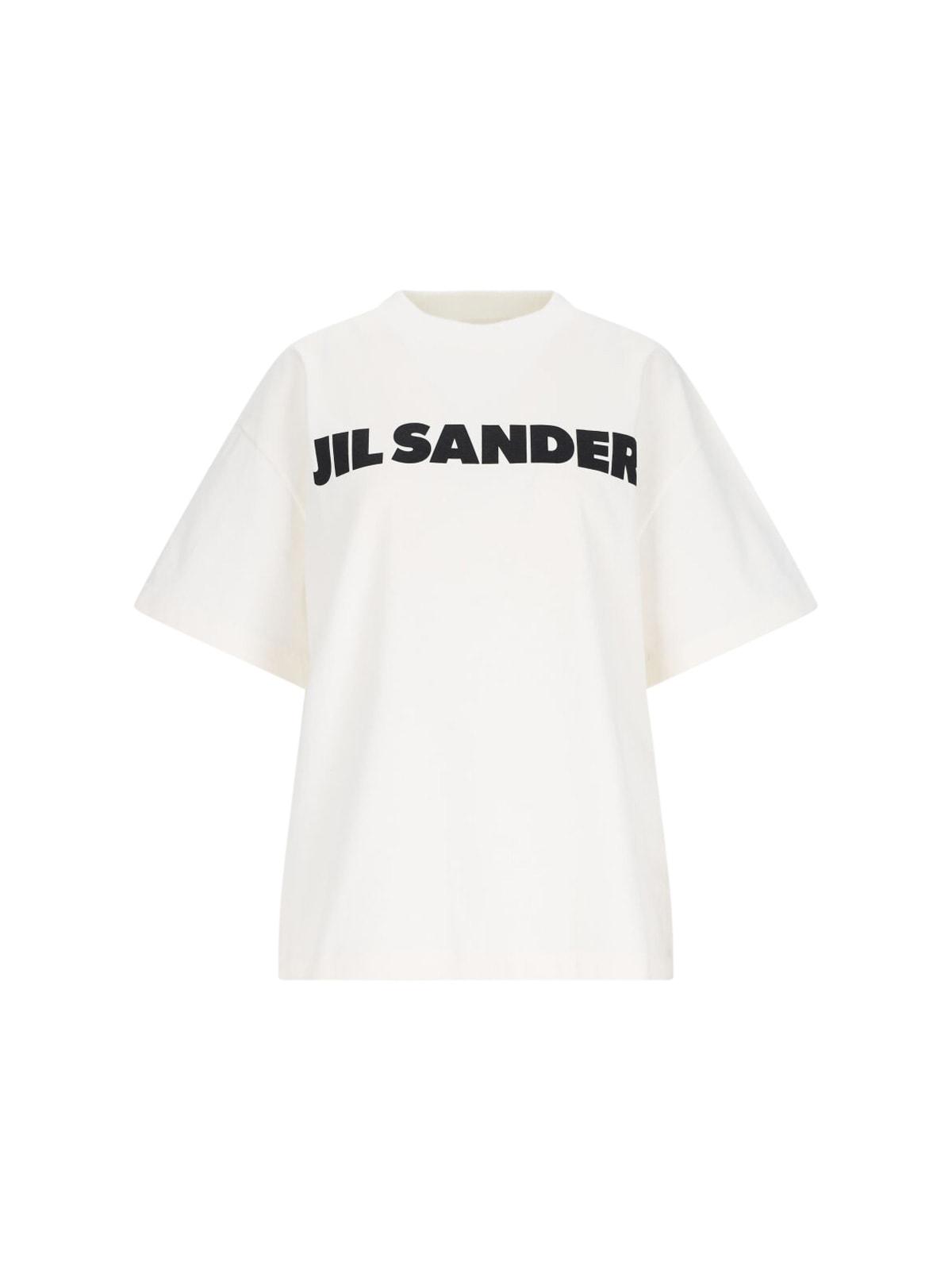 jil sander logo t-shirt