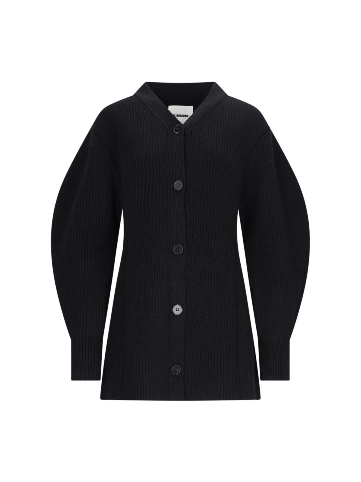 jil sander long cardigan