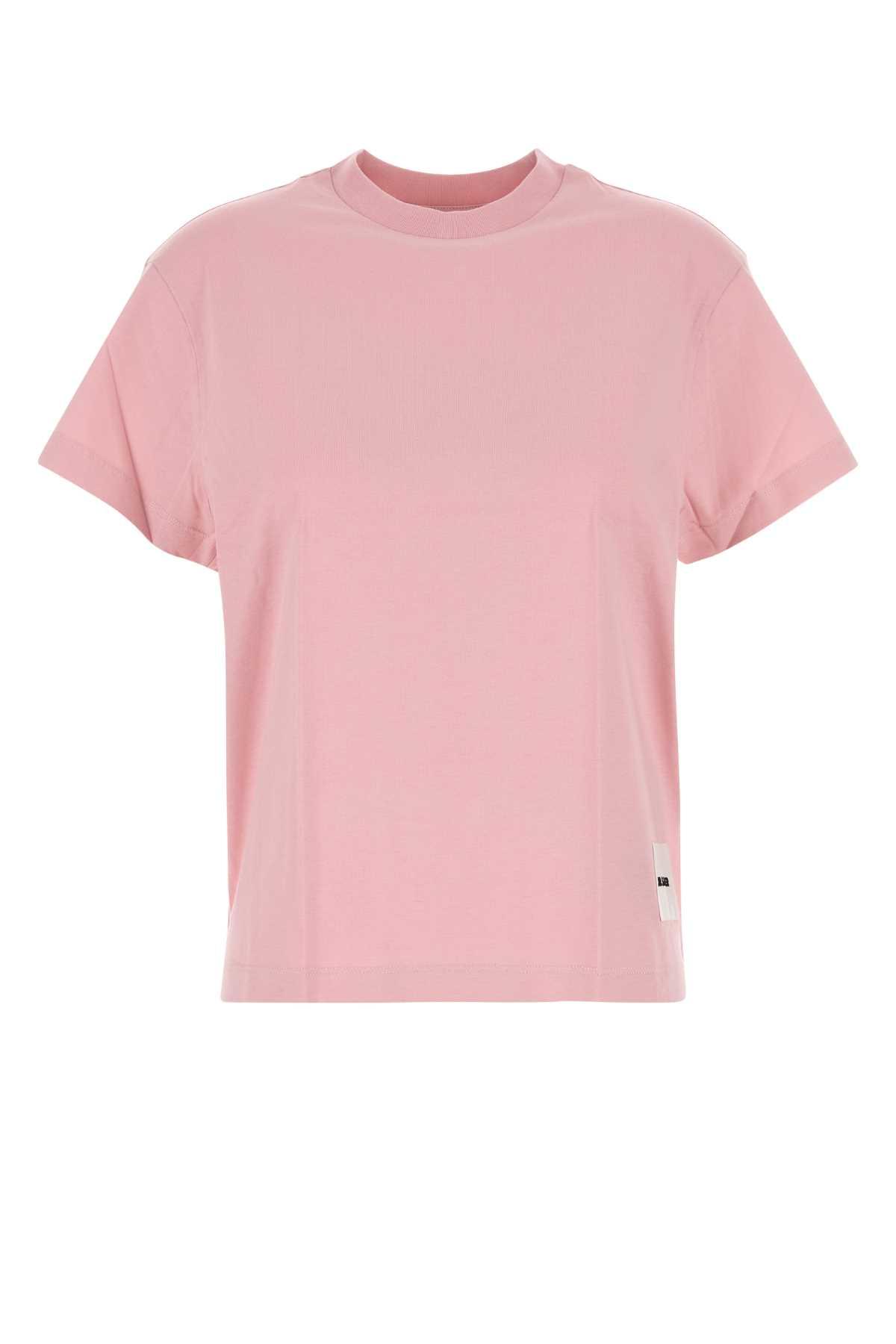 jil sander multicolor cotton t-shirt set