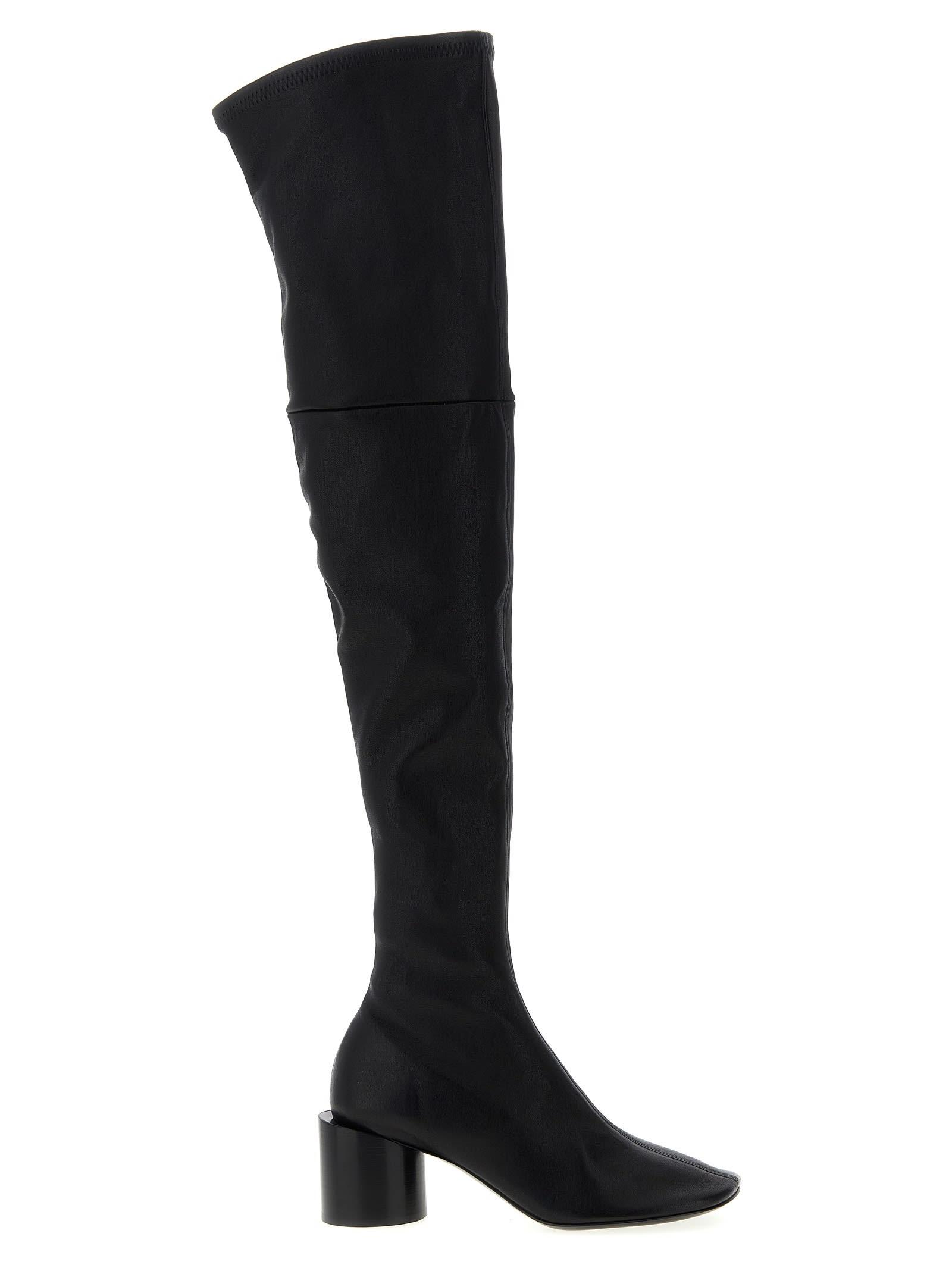 jil sander nappa boots