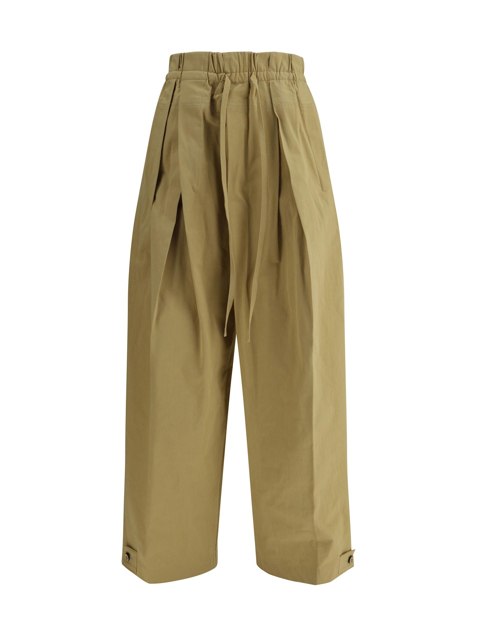 jil sander oversized pants