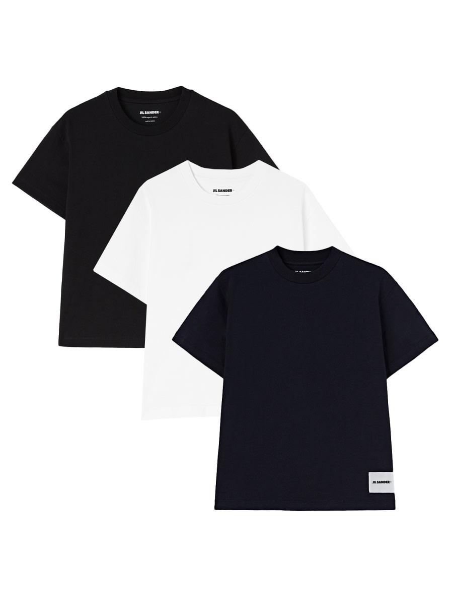 jil sander pack of three t-shirts