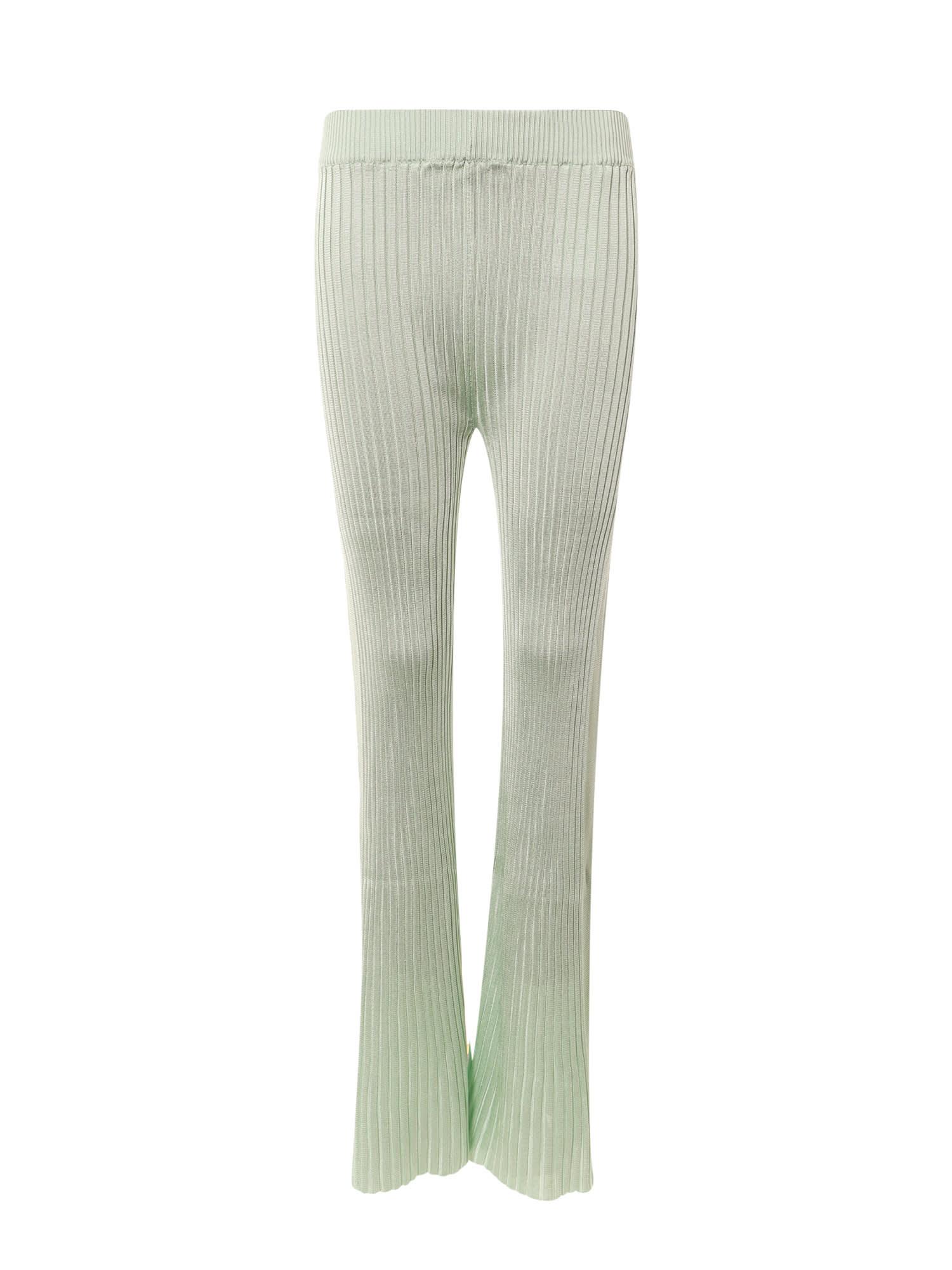 jil sander ribbed viscose trouser