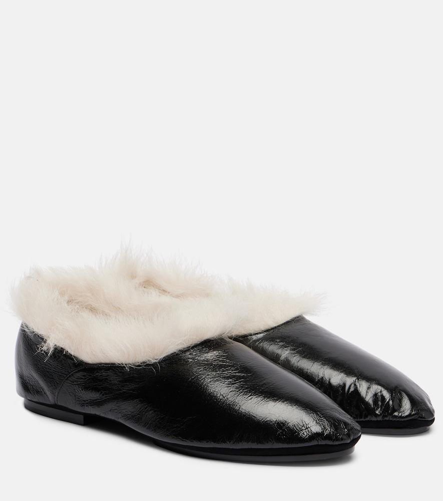 jil sander shearling
