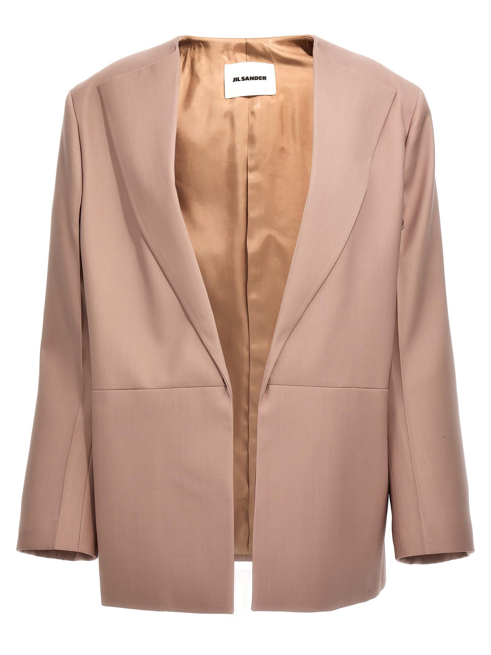 jil sander single-breasted blazer jacket