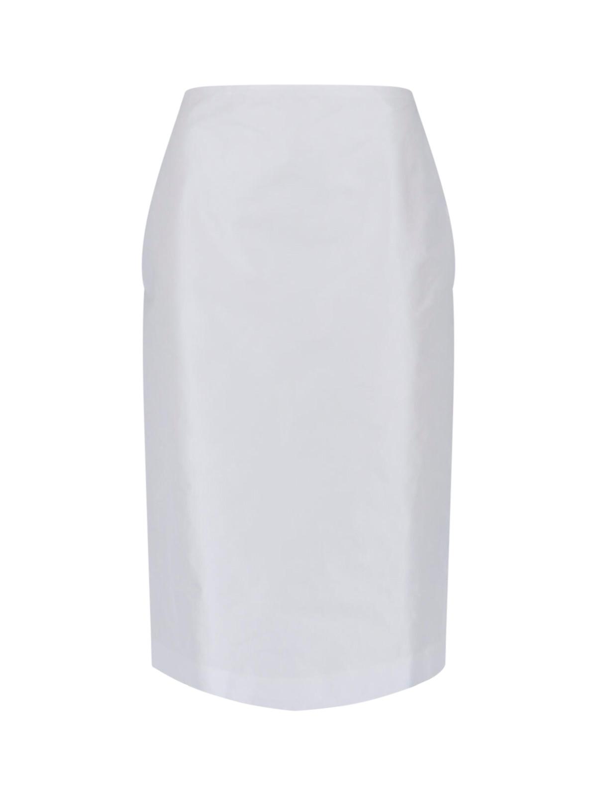 jil sander skirts white polyester - women