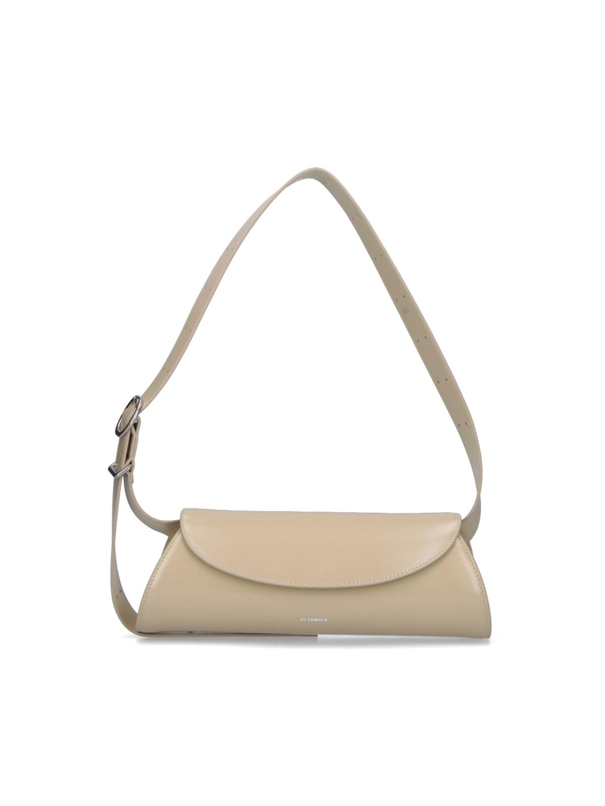 jil sander small shoulder bag "cannolo"