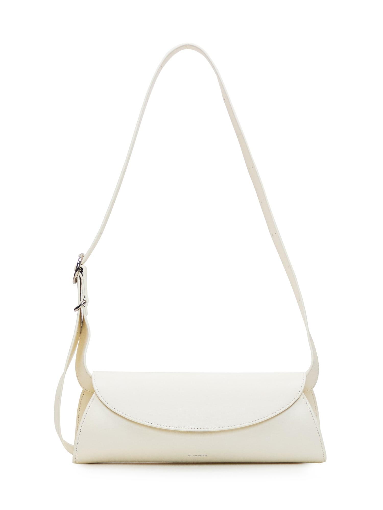 jil sander small shoulder bag cannolo
