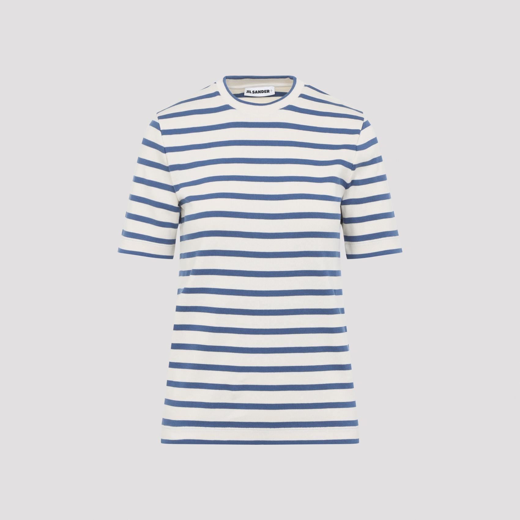 jil sander t-shirt nude & neutrals cotton tshirt - women