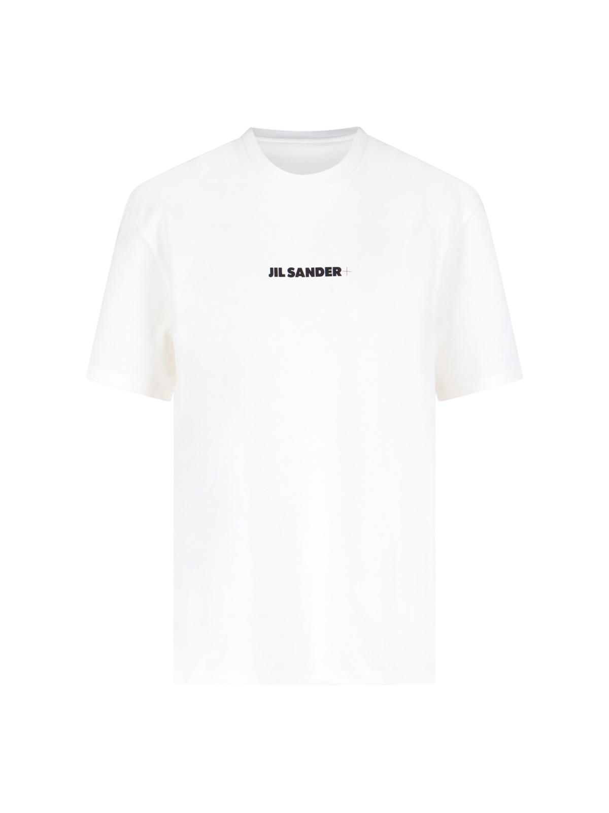 jil sander t-shirts and polos white cotton - women